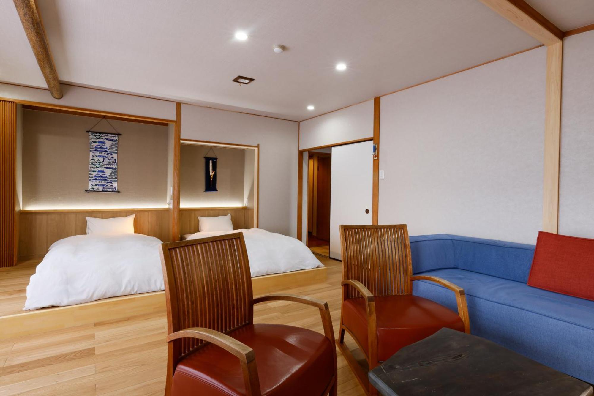 Yumenoi Hotel Himeji Bagian luar foto